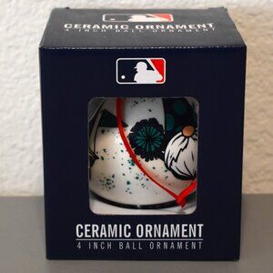 NEW MLB Seattle Mariners 4" Ceramic Ball Ornament